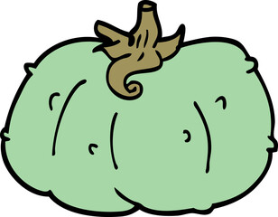 cartoon doodle winter squash