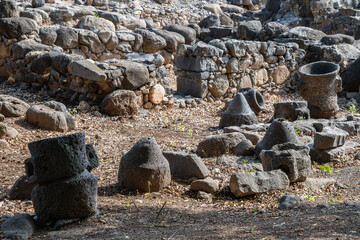Capernaum, roman ruins, Sea of Galilee, Israel