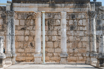 Capernaum, roman ruins, Sea of Galilee, Israel