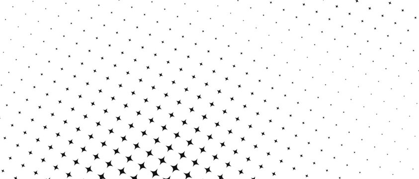 Stars Halftone Pattern