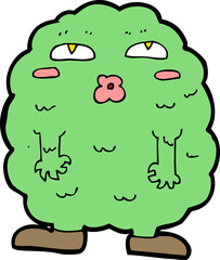 funny cartoon monster