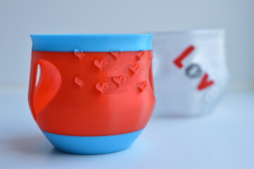 3D printed candle for lovers