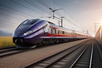 Treno ad alta velocità - obrazy, fototapety, plakaty