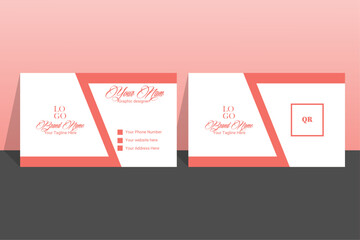 Illustration of a card abstract Luxury and elegant business card template, Black And White Minimalist professional design, modern and simple horizontal visiting card template.