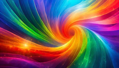 Obraz premium colorful background featuring swirling gradients of the rainbow spectrum