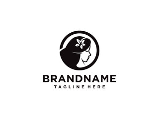 Obraz premium salon women logo design inspiration