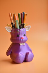 3D printed deer - pencil holder