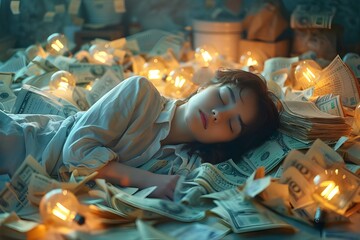 The Wealthy Person's Guide to Investing in Sleep, How Investing in Sleep Leads to Financial Prosperity, The Surprising Connection Between Sleep and Financial Success, The Secret to Financial Abundance