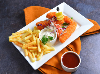 Crispy cheese sticks