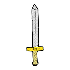 cartoon sword