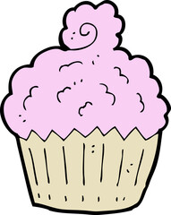 cartoon cupcake