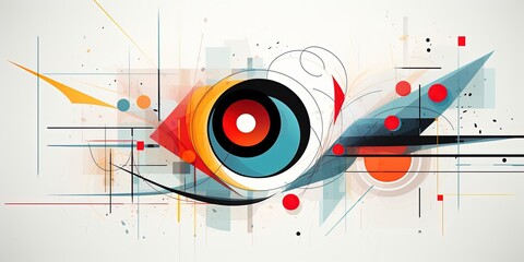 Obraz premium Modern Trendy Abstract Design