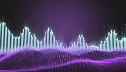 music abstract background equalizer for music showing sound waves with musical waves background equalizer 3d rendering