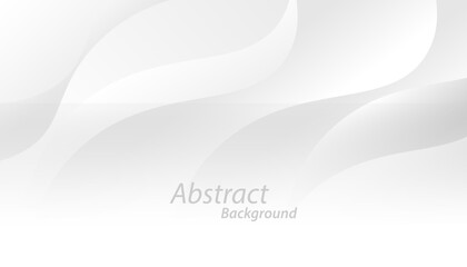 Abstract Elegant white and grey background design. Vector illustration design for presentation, banner, cover, web, card, poster, wallpaper