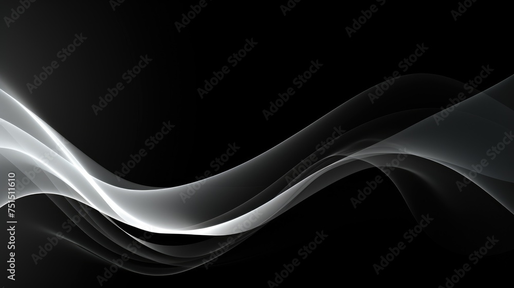 Poster simple color abstract background with wave.