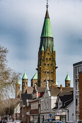 Die Türme der Basilica in Rheine