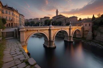 Ponte Romano - obrazy, fototapety, plakaty