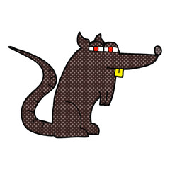 cartoon evil rat