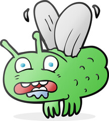 cartoon fly