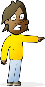 recommend clip art: cartoon surprised man