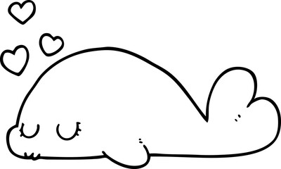cute cartoon dolphin