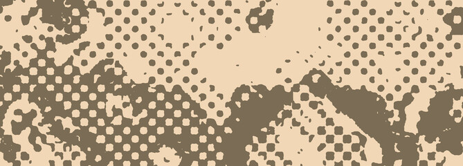 Abstract halftone grunge texture background image.