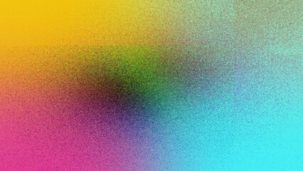 An abstract iridescent grainy grunge texture background image.