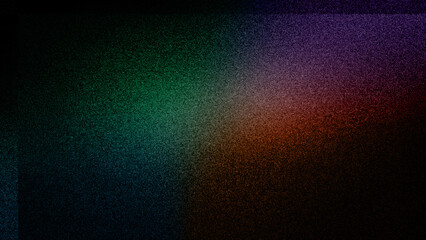 An abstract iridescent grainy grunge texture background image.