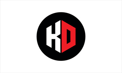 KO initial letter polygon icon gaming logo design vector template. batman logo, sports logo, monogram, falcon, war game, symbol, playing logo, abstract, fighting, typography, icon, minimal, premier 