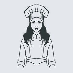 Chef Vector Illustration Graphic