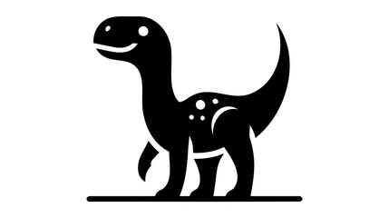 dinosaur icon Vector illustration on white background