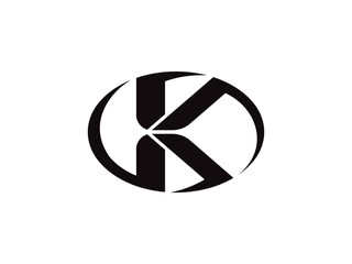 Letter K logo icon design template elements