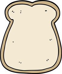 cartoon slice of bread