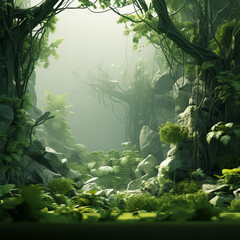 tropical jungle