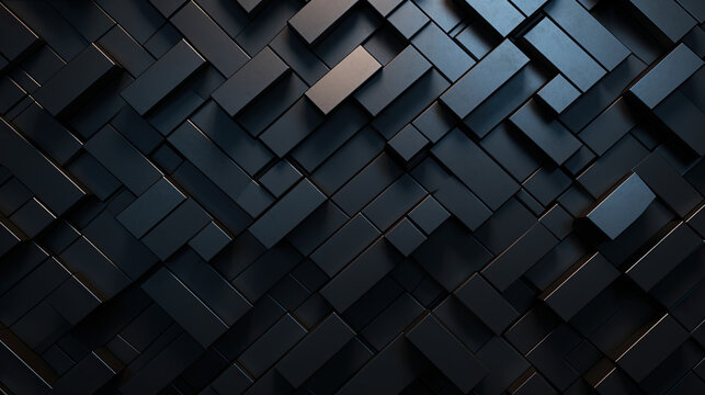 modern random 3d cube wallpaper background