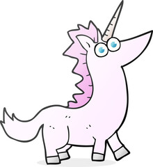 cartoon unicorn