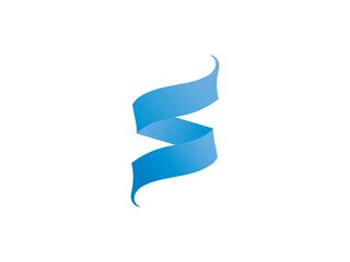 Obraz premium Letter S logo icon design template elements