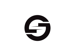 Obraz premium Letter S logo icon design template elements