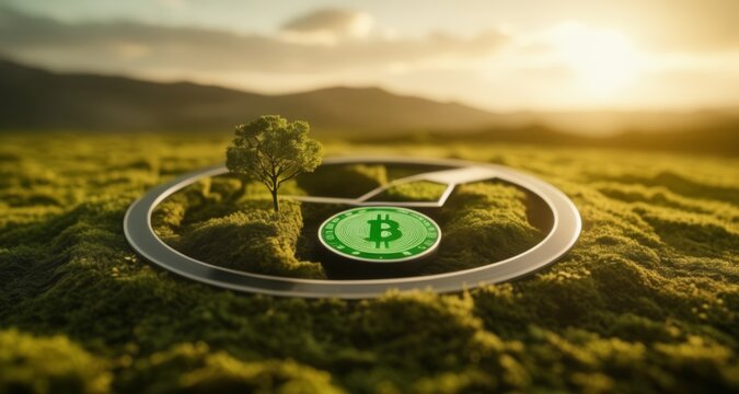 Embracing the Future - Cryptocurrency in Nature's Embrace
