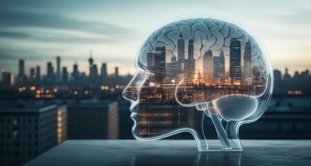  The cityscape of a mind's complexity