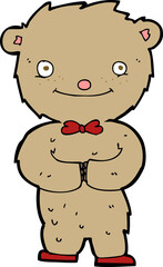 Fototapeta premium cartoon teddy bear