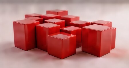 Fototapeta premium Modern art meets geometric design