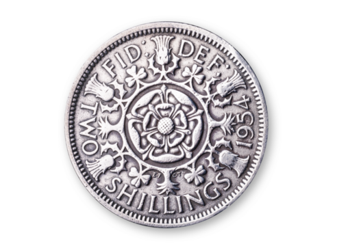 two shillings great britain