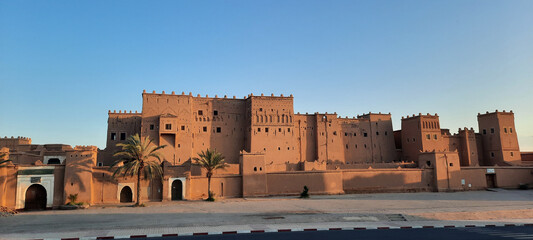 Fototapeta premium Exploring the Rich Heritage of Kasbah Taorirt in Ouarzazate City