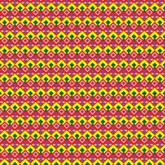 seamless geometric pattern with shapes