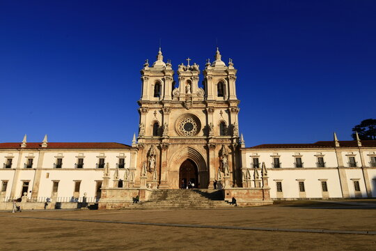 The Alcobaça Monastery is a Catholic monastic complex located in the town of Alcobaça in central Portugal