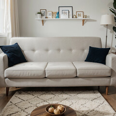 modern living room with interior design