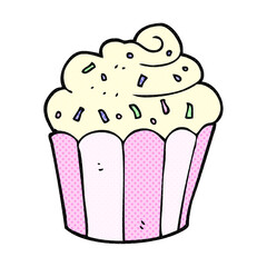 cartoon cupcake