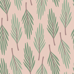 Spruce branch pattern