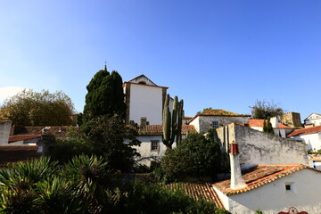 Óbidos is a town and a municipality in the Oeste region, historical province of Estremadura, and the Leiria district. - obrazy, fototapety, plakaty